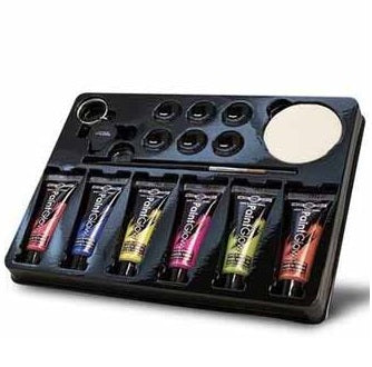 PaintGlow UV Glitter Face and Body Gel Kit